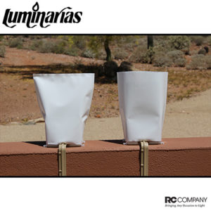 10 Pk White Electric Luminarias Sleeves