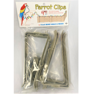 Parrot Clips 4 Inch 5 clip set