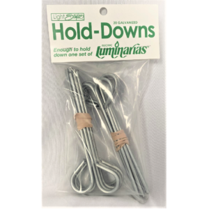 20pk Heavy Duty Galvanized Hold-Downs