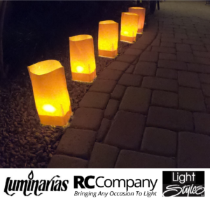 Kraft Brown Electric Luminarias Set