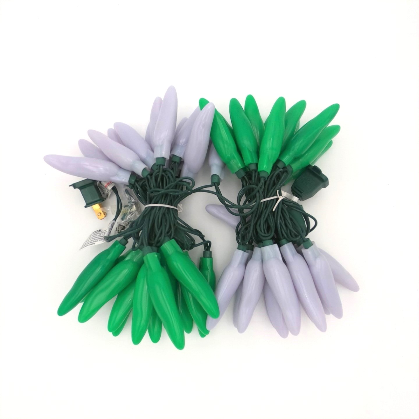 C17350 50 LED St Patrick’s Chili Pepper Lights bunched by RC Company LLC