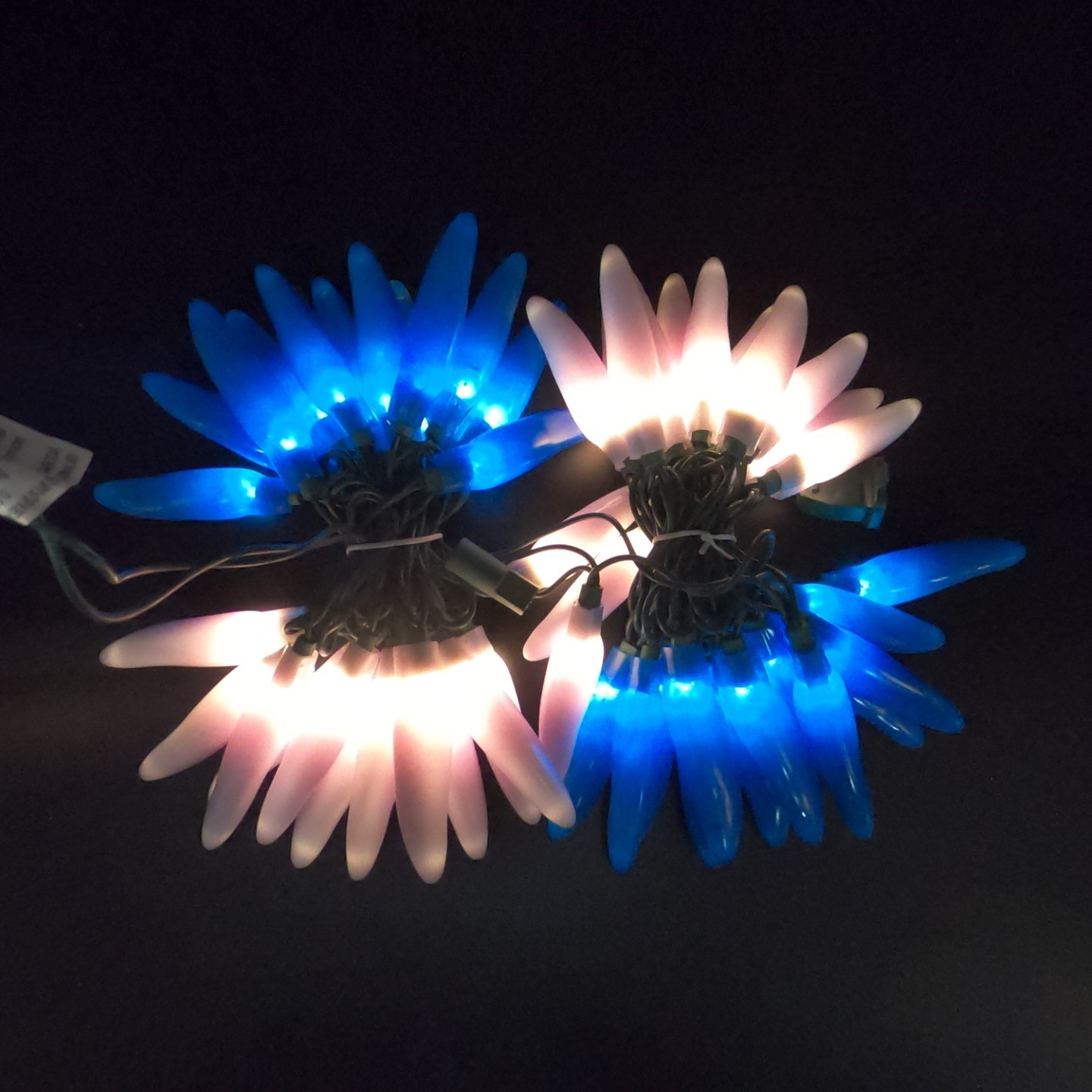 C17850 50 LED Hanukkah Chili Pepper Lights bunched light by RC Company LLC