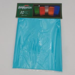 L10061 10 pk Pastel Blue Luminarias Sleeves front by RC Company LLC
