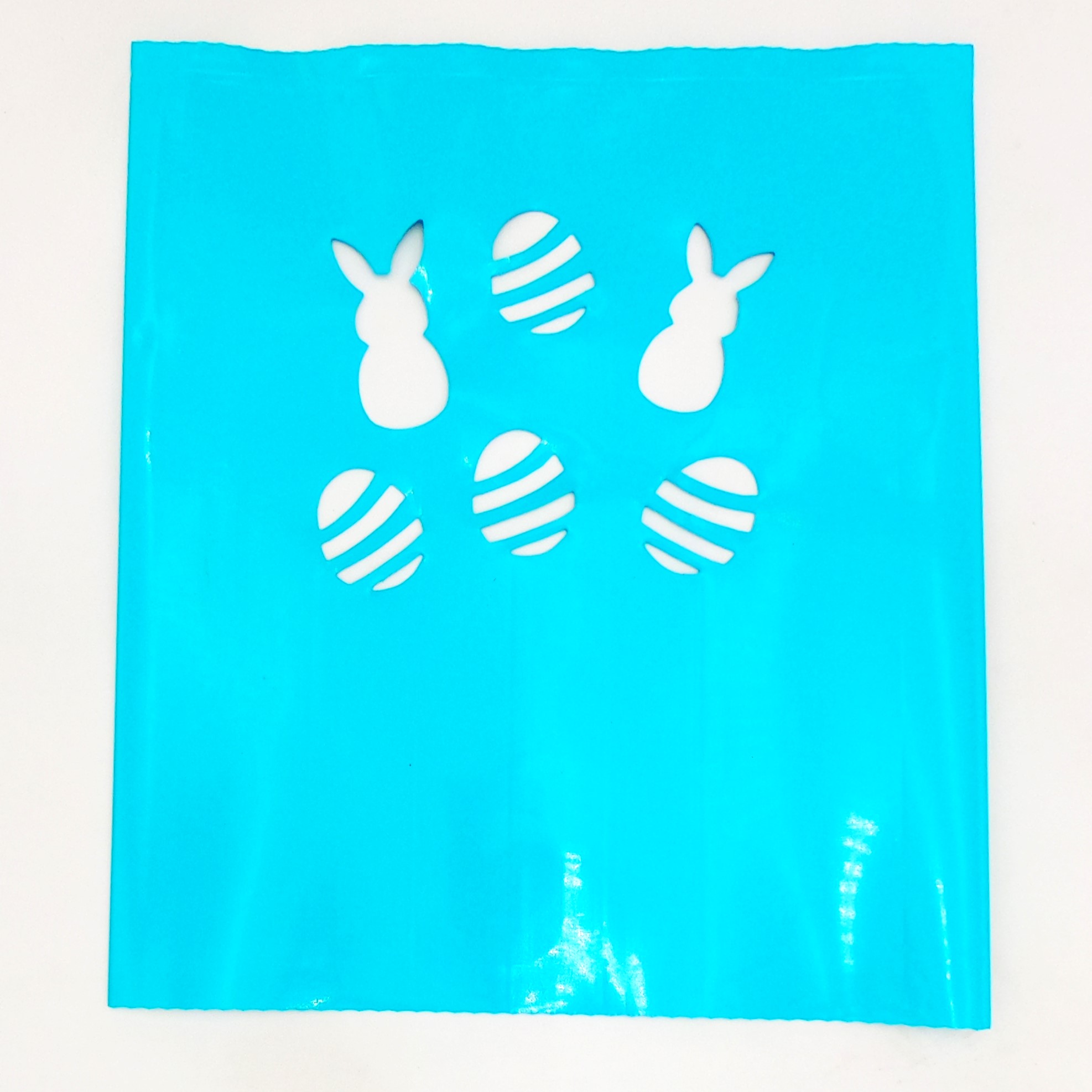 L10404 Pastel Blue Bunnies & Eggs Luminarias Sleeve by RC Company LLC