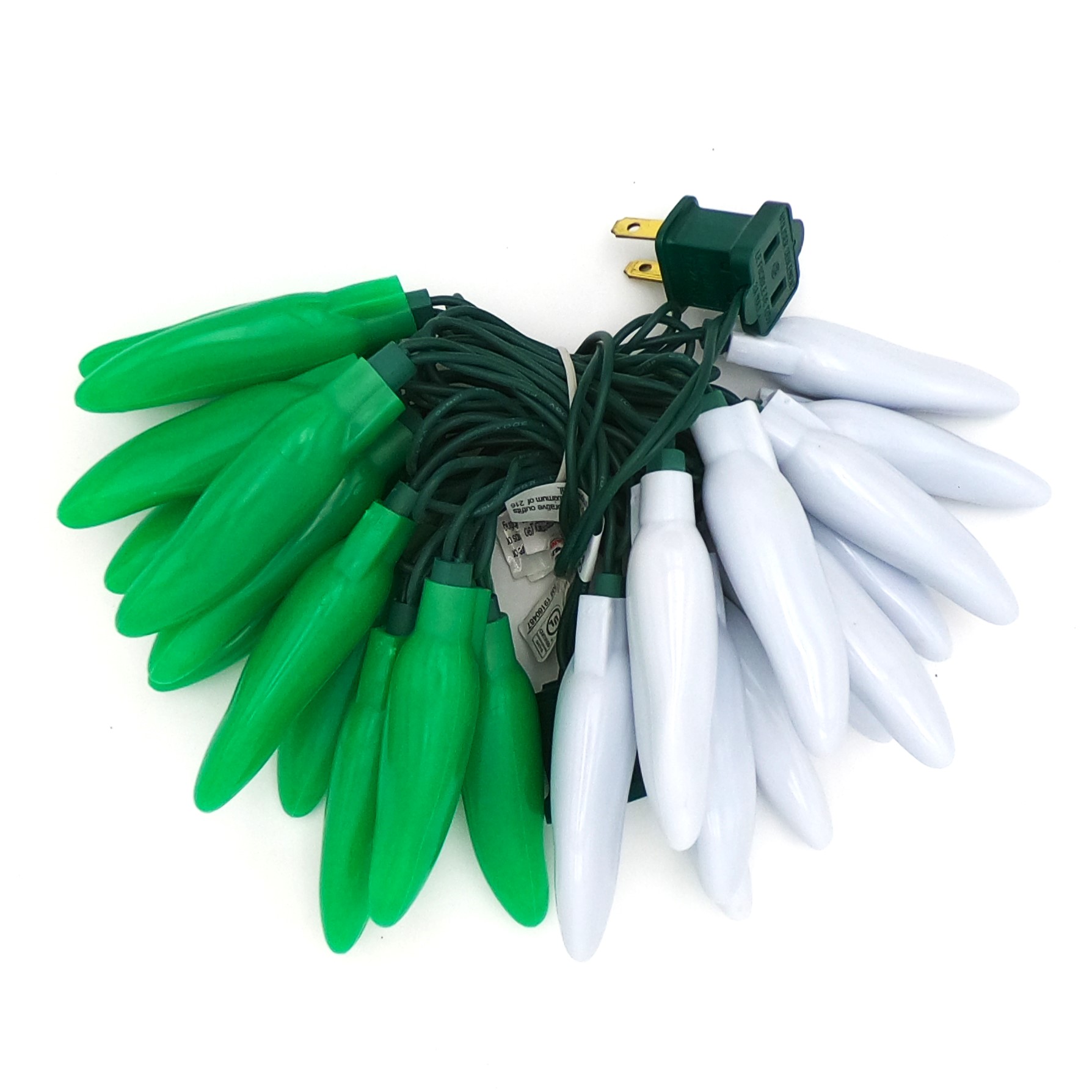 C17325 25 LED St Patrick’s Chili Pepper Lights Bunched by RC Company LLC