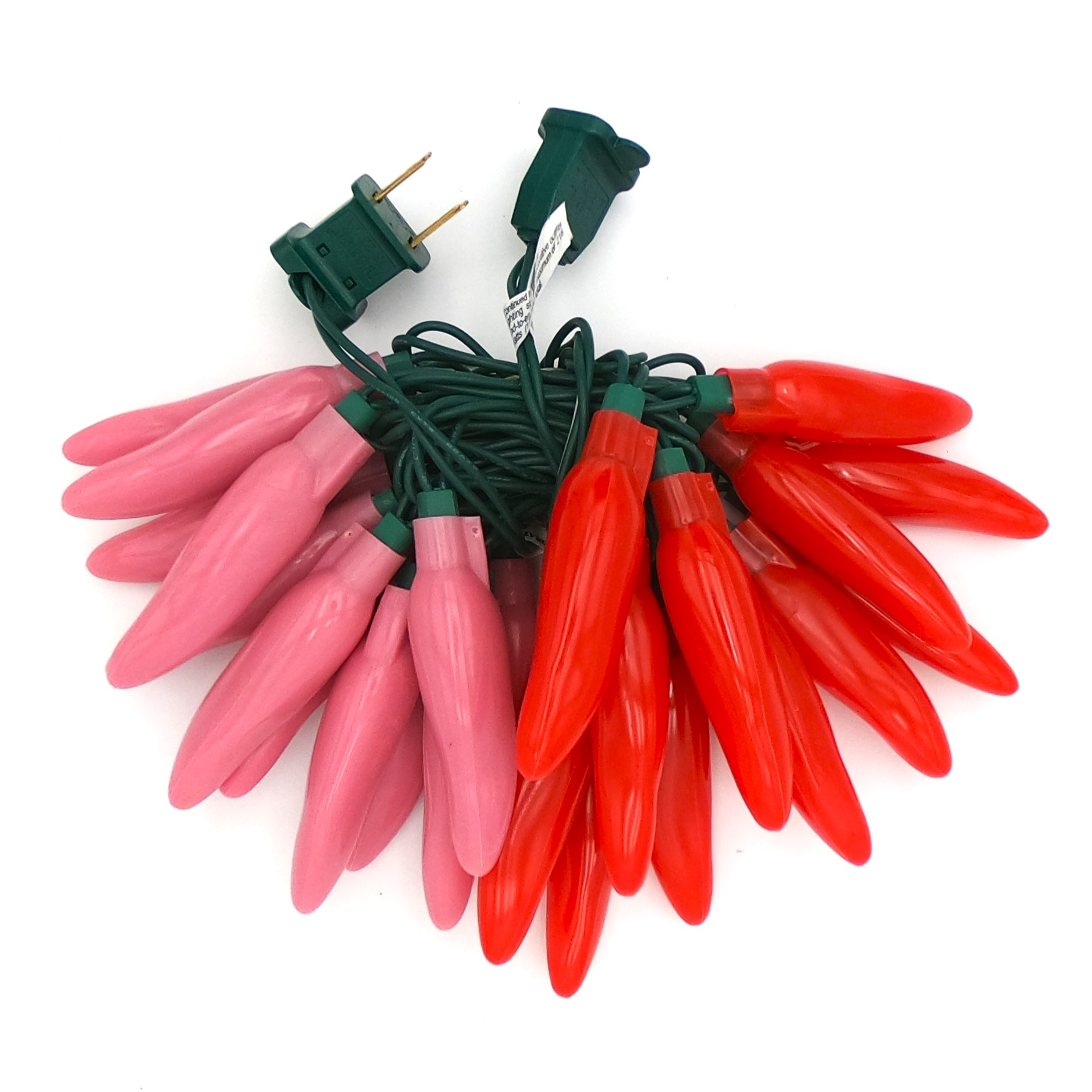 C17425 25 LED Valentine’s Chili Pepper Lights Bunched by RC Company LLC